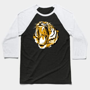 Tiger head Baseball T-Shirt